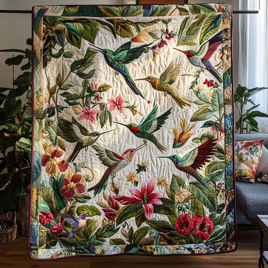 Hummingbird Into The Wild WU2210008CL Quilt