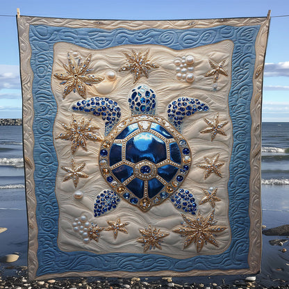 Royal Gemstone Turtle WY2702113CL Quilt