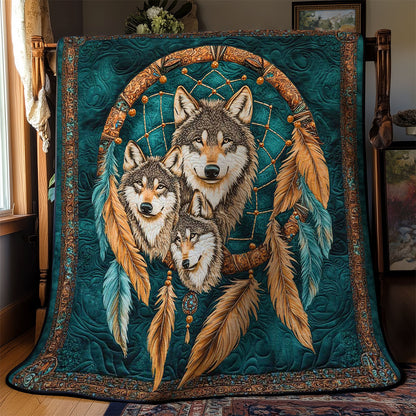 Wolf Spirit Dreamcatcher WN2401021CL Quilt