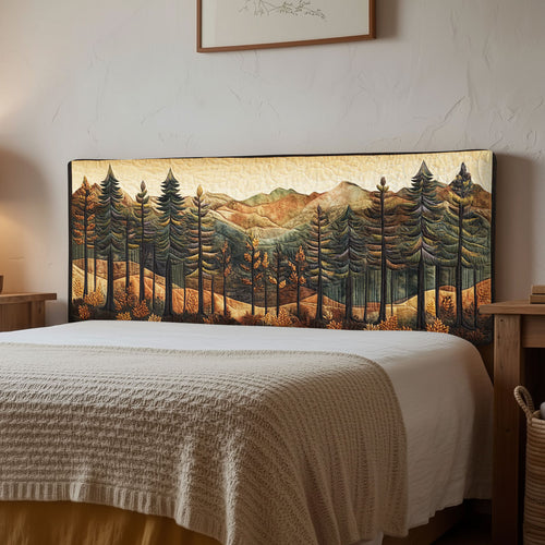 Autumn Pines CP1212001CL Quilted Headboard Slipcover