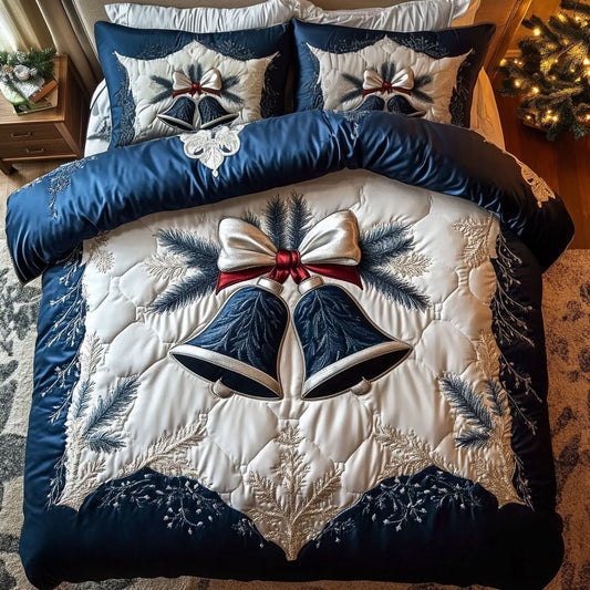 Angelic Christmas Bells WN0309003CL Duvet Cover Set