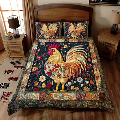 Vintage Chicken WJ2211035CL Duvet Cover Set