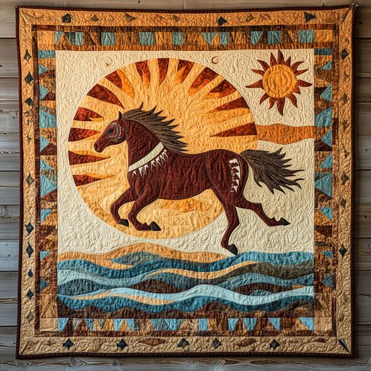 Tribal Horse CW1107049CL Quilt