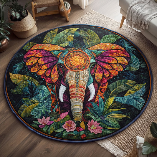 Elelphant WX1005014CL Quilted Round Mat
