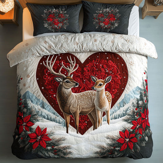 Forest Deer Affection CW0801032CL Duvet Cover Set