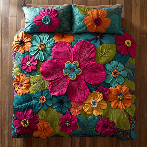 Happy Day Flower WN0808040CL Duvet Cover Set