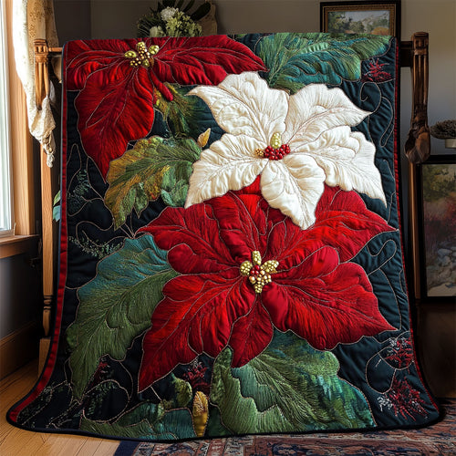 Poinsettia WX1801037CL Quilt
