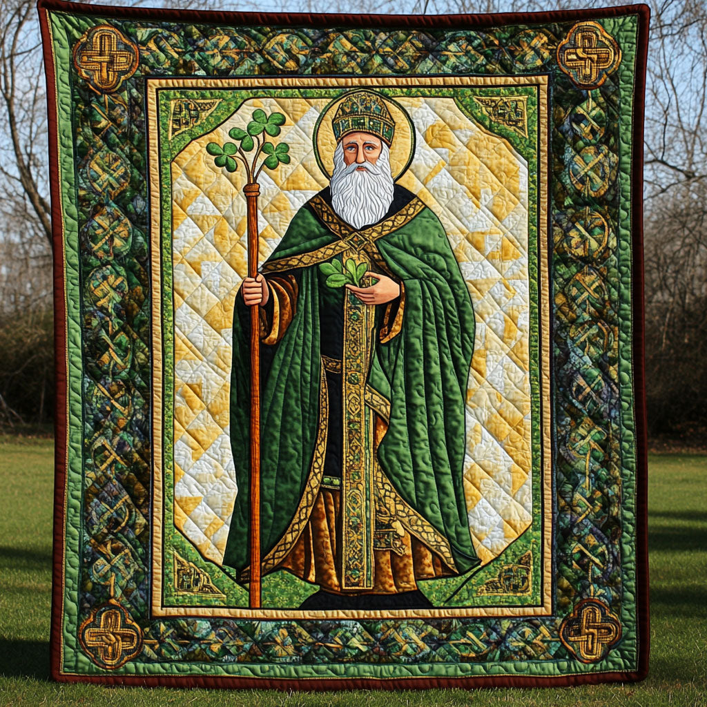 Holy Patrick WY2102033CL Quilt