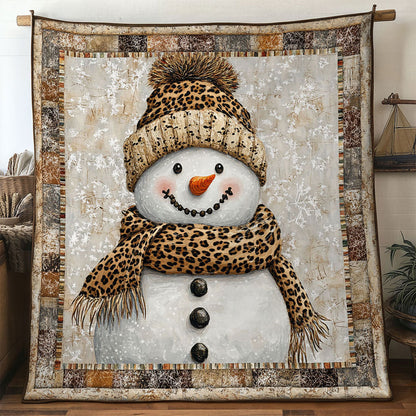 Wild Cozy Snowman WN1411047CL Quilt