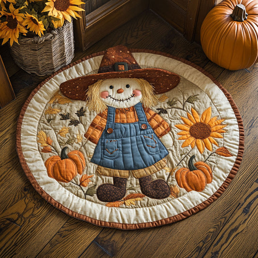 Vintage Autumn CP1806006CL Quilted Round Mat