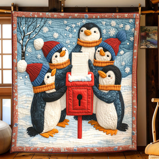 Penguin Winter CW1511043CL Quilt