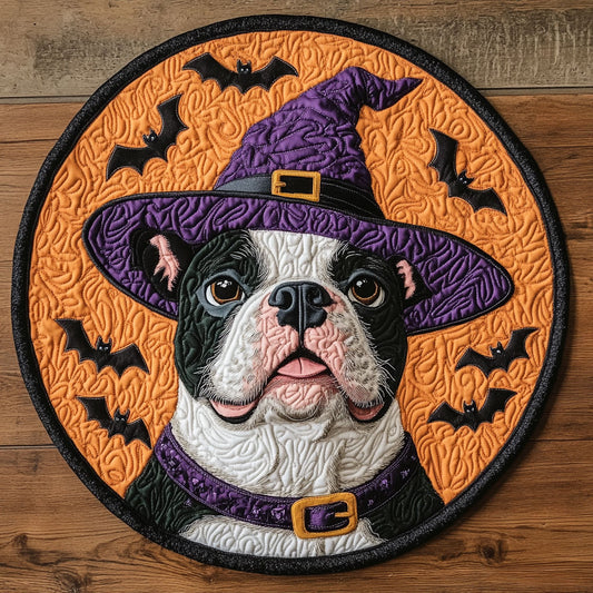 Spooky Bull CP0707036CL Quilted Round Mat