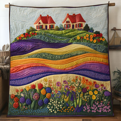 Summer Flower Field WN1507095CL Quilt