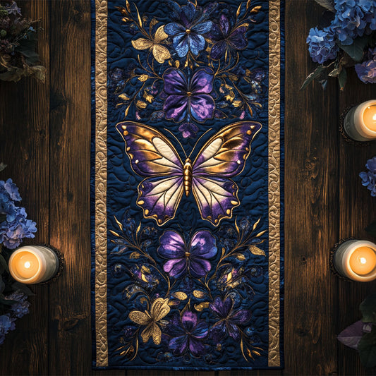 Blooming Gold CM1205031CL Quilted Table Runner