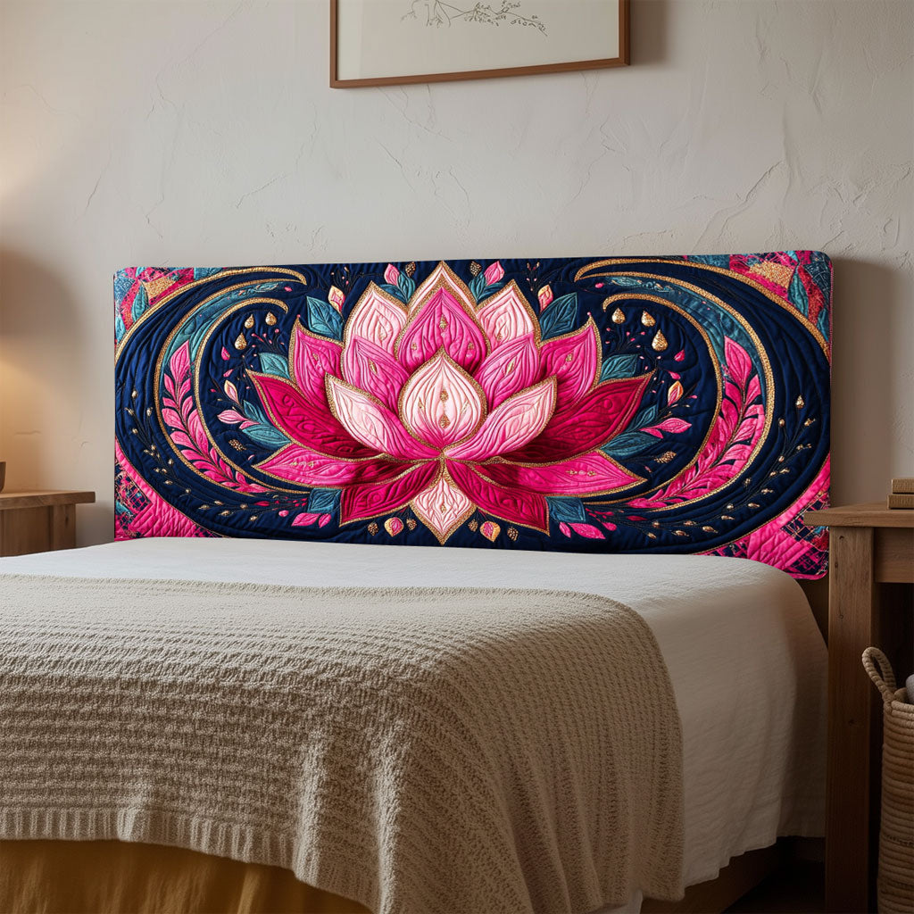 Aura Lotus KL1112006CL Quilted Headboard Slipcover