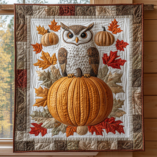 Vintage Owl CP1109070CL Quilt