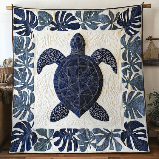 Blue Hawaiian Turtle WN0805001CL Quilt