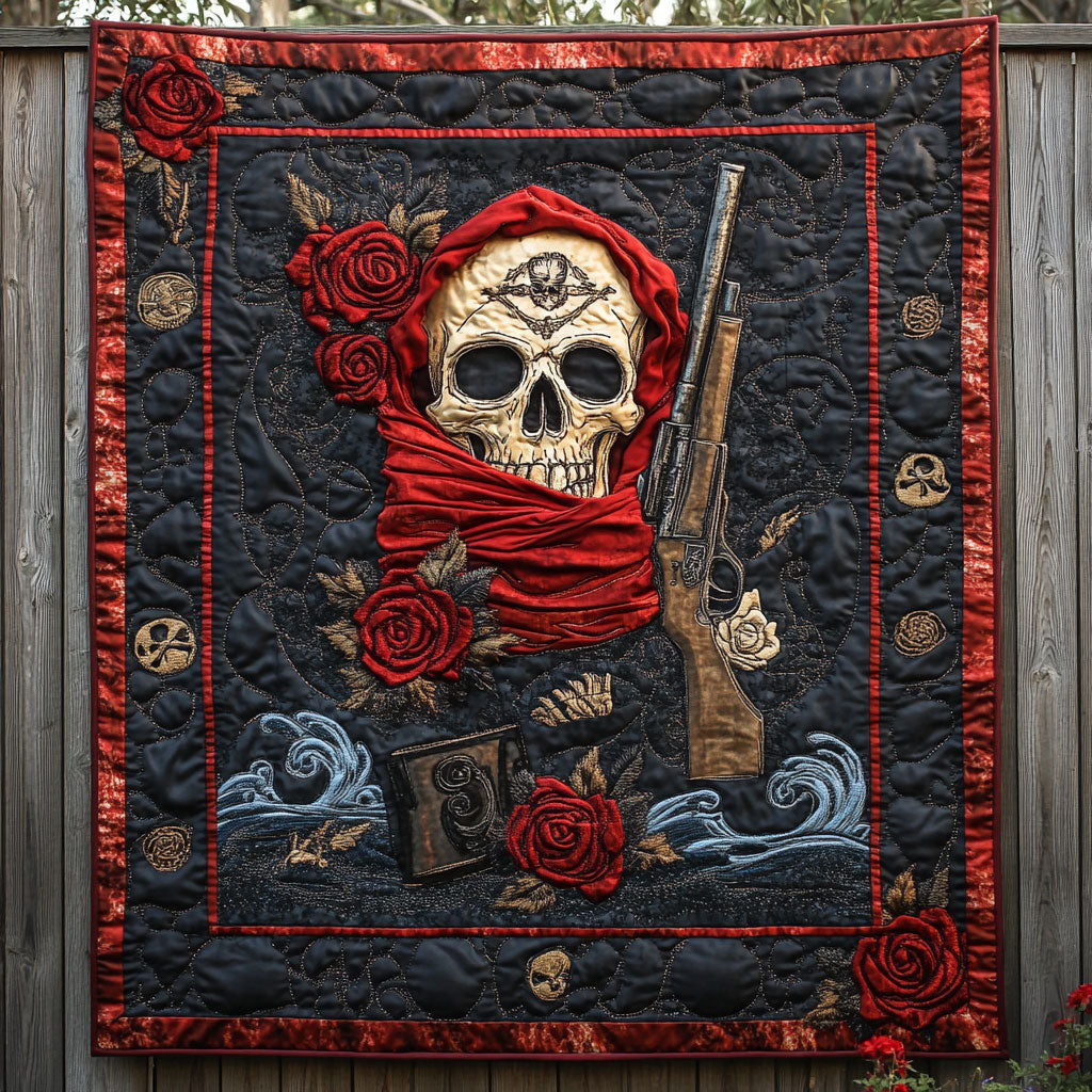 Outlaw Skull WN2308073CL Quilt