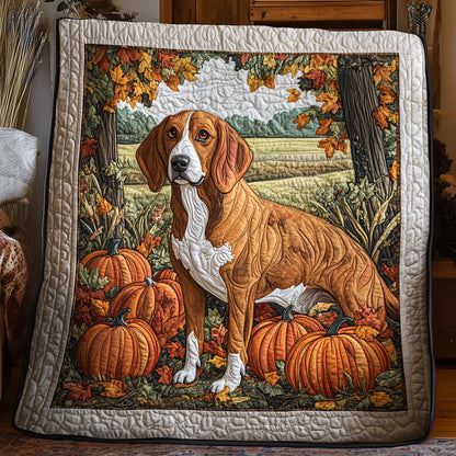 Pumpkin Dog WX0805027CL Quilt