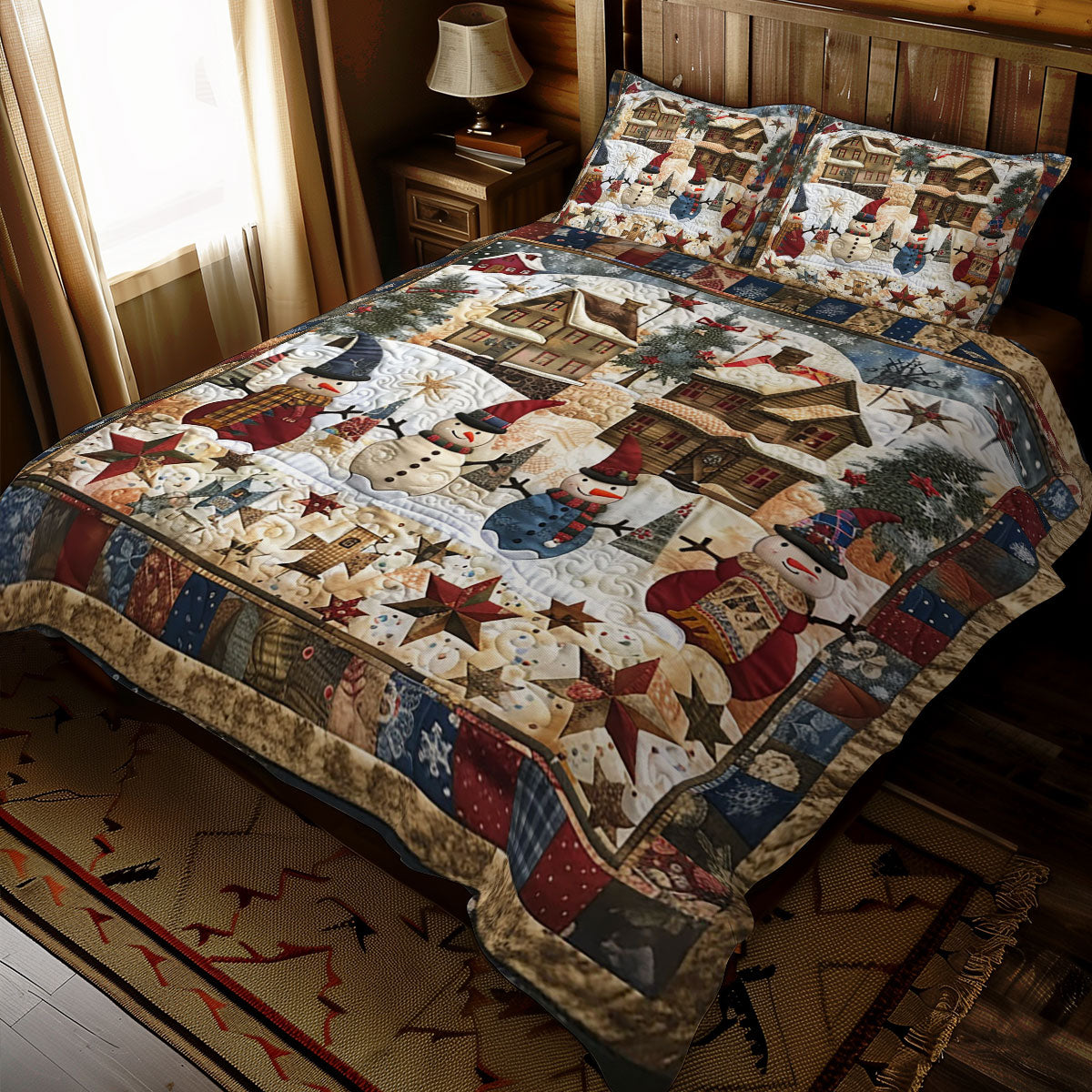 Christmas Village WJ2611037CL Duvet Cover Set