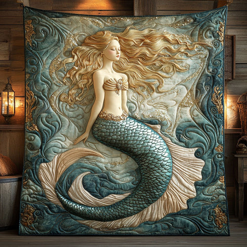 Mystic Ocean Siren WY0307084CL Quilt