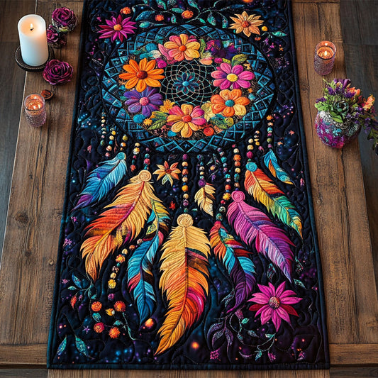 BohoDream CM2304037CL Quilted Table Runner