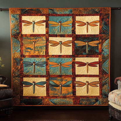 Rustic Dragonfly WN1408088CL Quilt