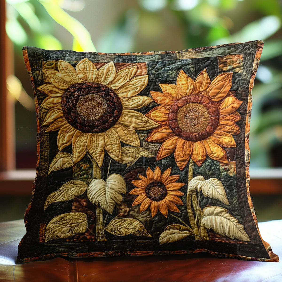 Sunflower Glow WN1302063CL Quilt Pillow Case