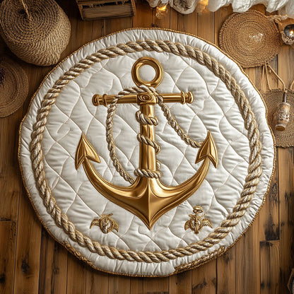 Harbor Gold WY1106020CL Quilted Round Mat