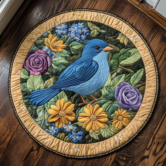 Whispers in Flight CM26040015CL Quilted Round Mat