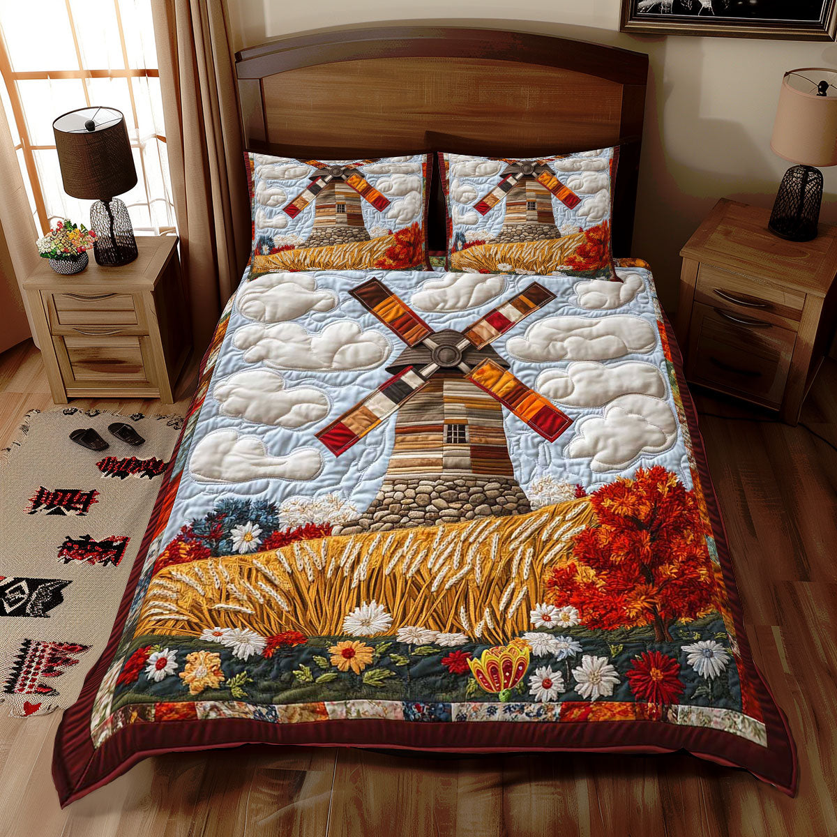 Field Windmill WP2412044CL Duvet Cover Set