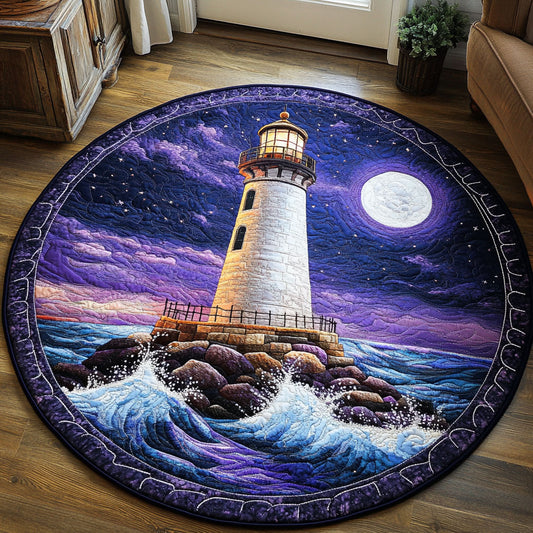 Impressive Lighthouse CQ3005004CL Quilted Round Mat