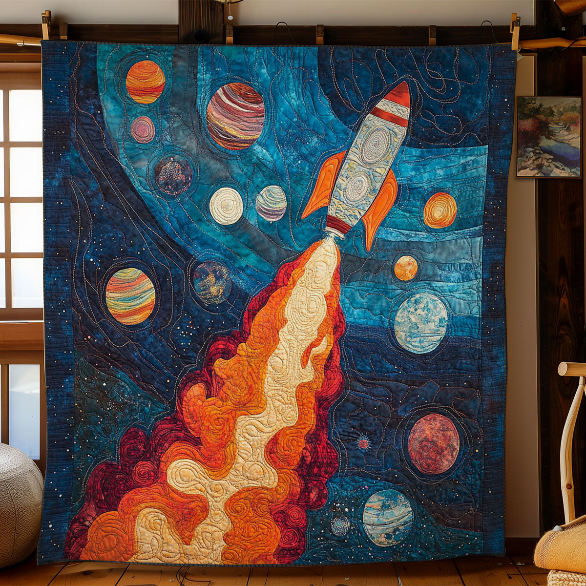 Star Voyager WY1803018CL Quilt
