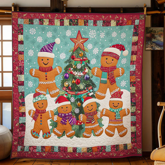 Gingerbread Festive Glow WN1811012CL Quilt
