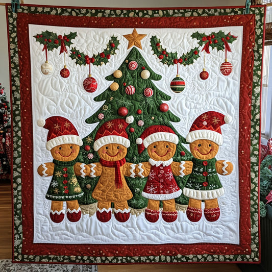 Gingerbread Friends LT1811023CL Quilt