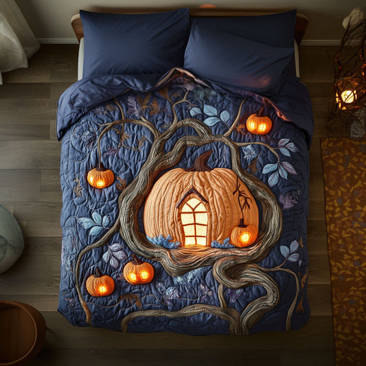 Pumpkin Story Lights WN1507082CL Duvet Cover Set