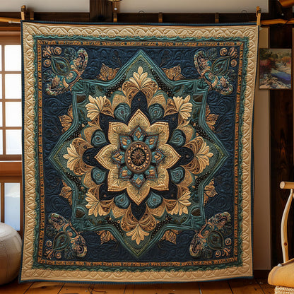 Midnight Flower WY2702078CL Quilt