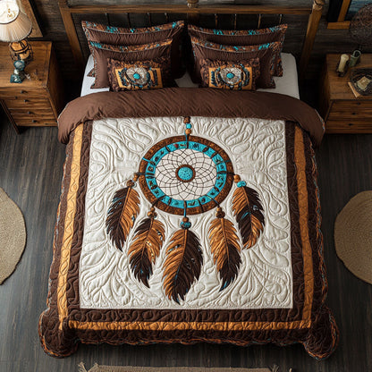 Feathered Dream Shield WX1906011CL Duvet Cover Set