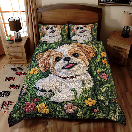 Shih Tzu Play WX0312049CL Duvet Cover Set