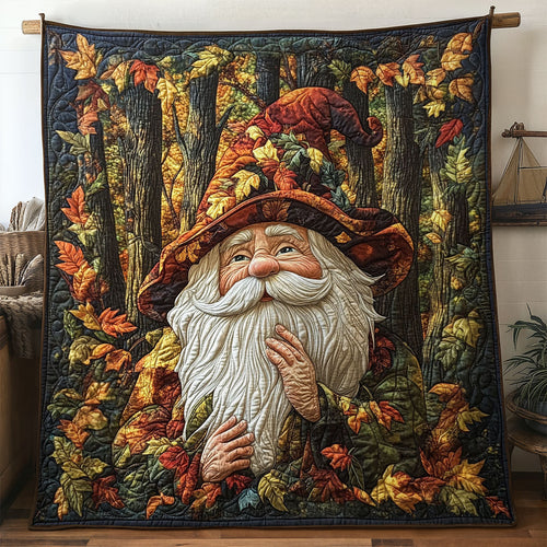 Gnome Leaf Nest WN1507042CL Quilt