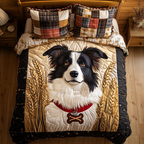 Charming Border Collie WJ2705017CL Duvet Cover Set