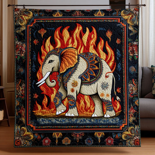 Burning Elephant WY0705002CL Quilt