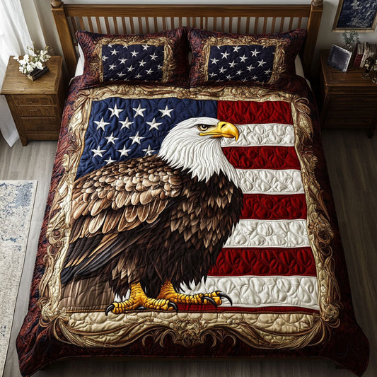 The USA Eagle WY0502036CL Duvet Cover Set