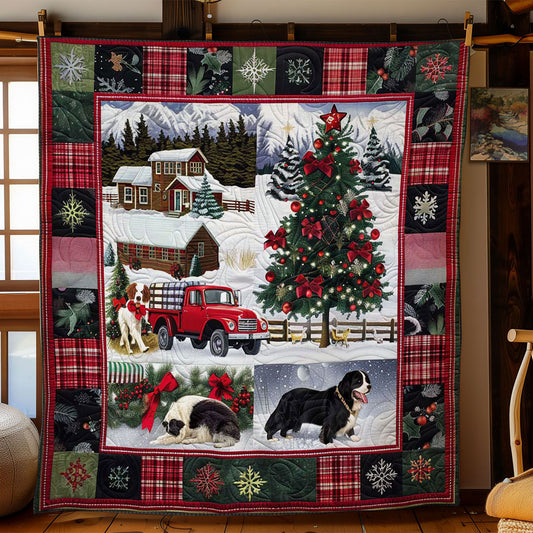 Winter Bernese Mountain WN2709077CL Quilt