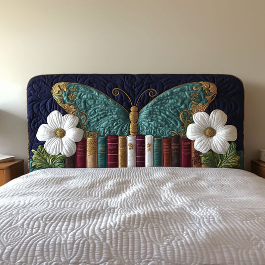 Knowledgeable Butterfly QA2312018CL Quilted Headboard Slipcover