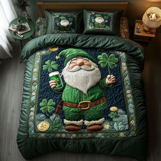 Lucky Giggle Gnome WN1407036CL Duvet Cover Set