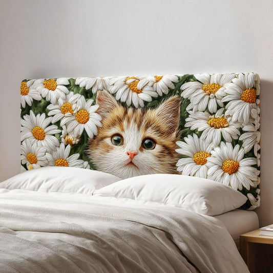Petal Kitty CP2412030CL Quilted Headboard Slipcover