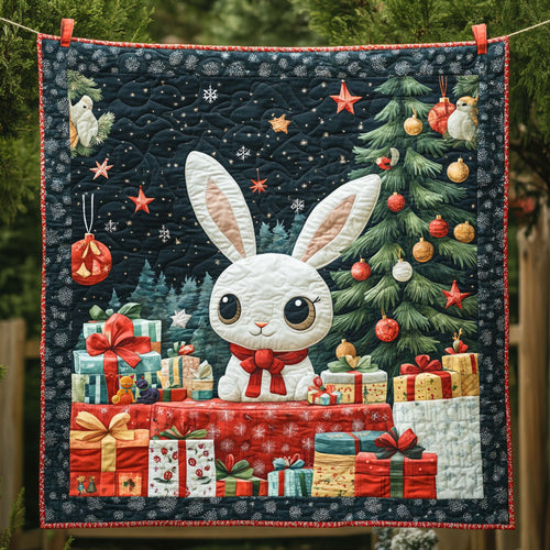 Rabbit Christmas WT2610017CL Quilt