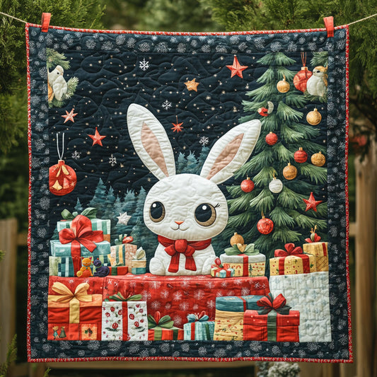 Rabbit Christmas WT2610017CL Quilt