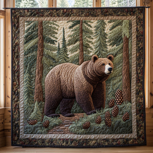Brown Bear CW1906006CL Quilt